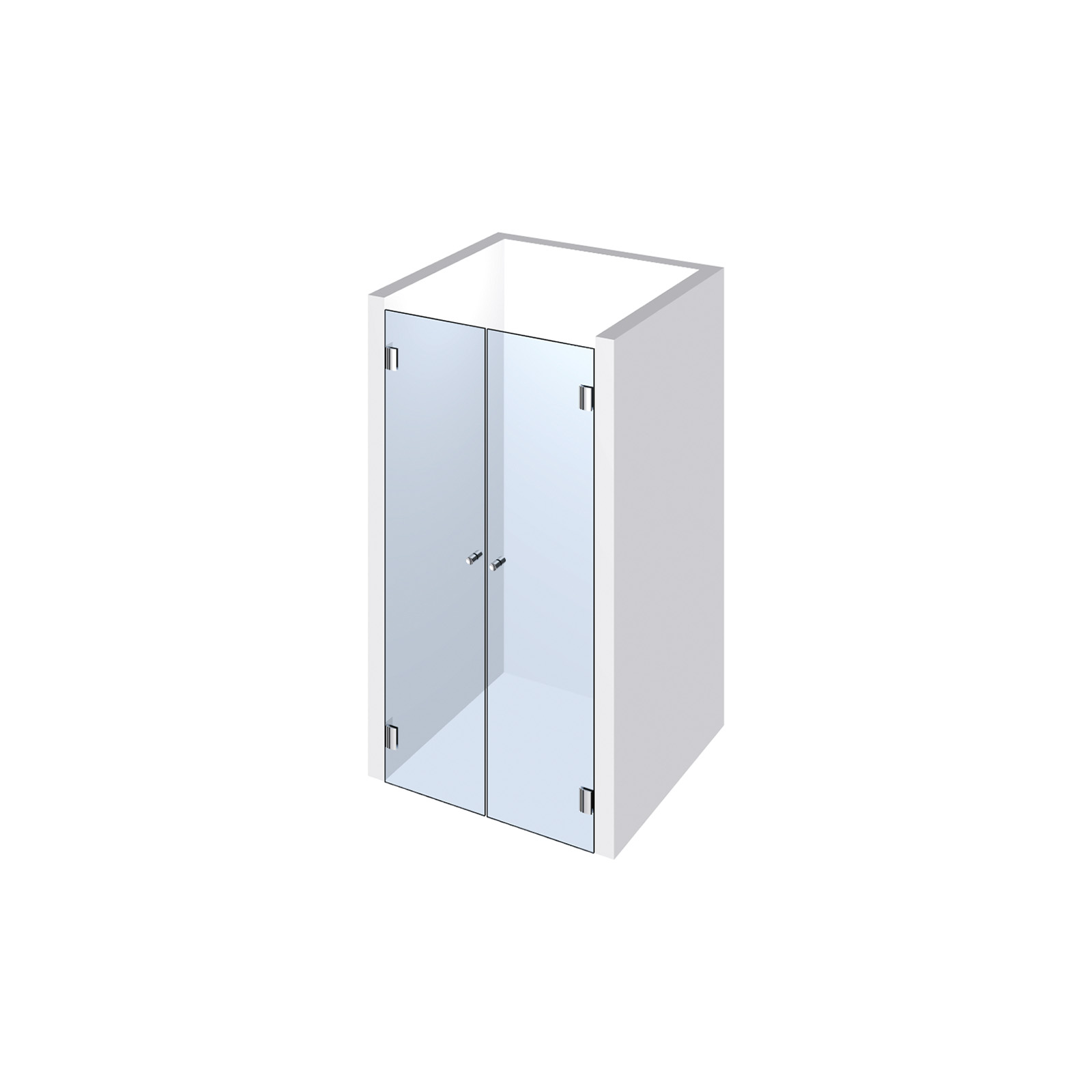 Echtglasdusche Typ 103
