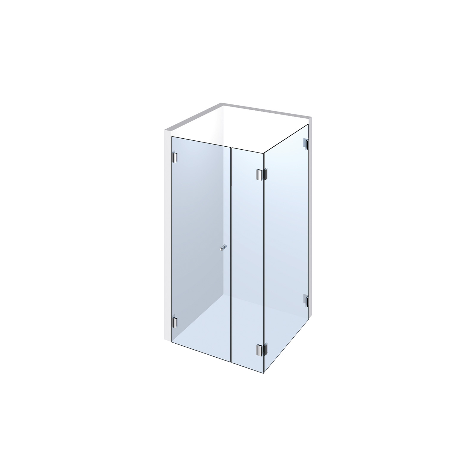 Echtglasdusche Typ 202