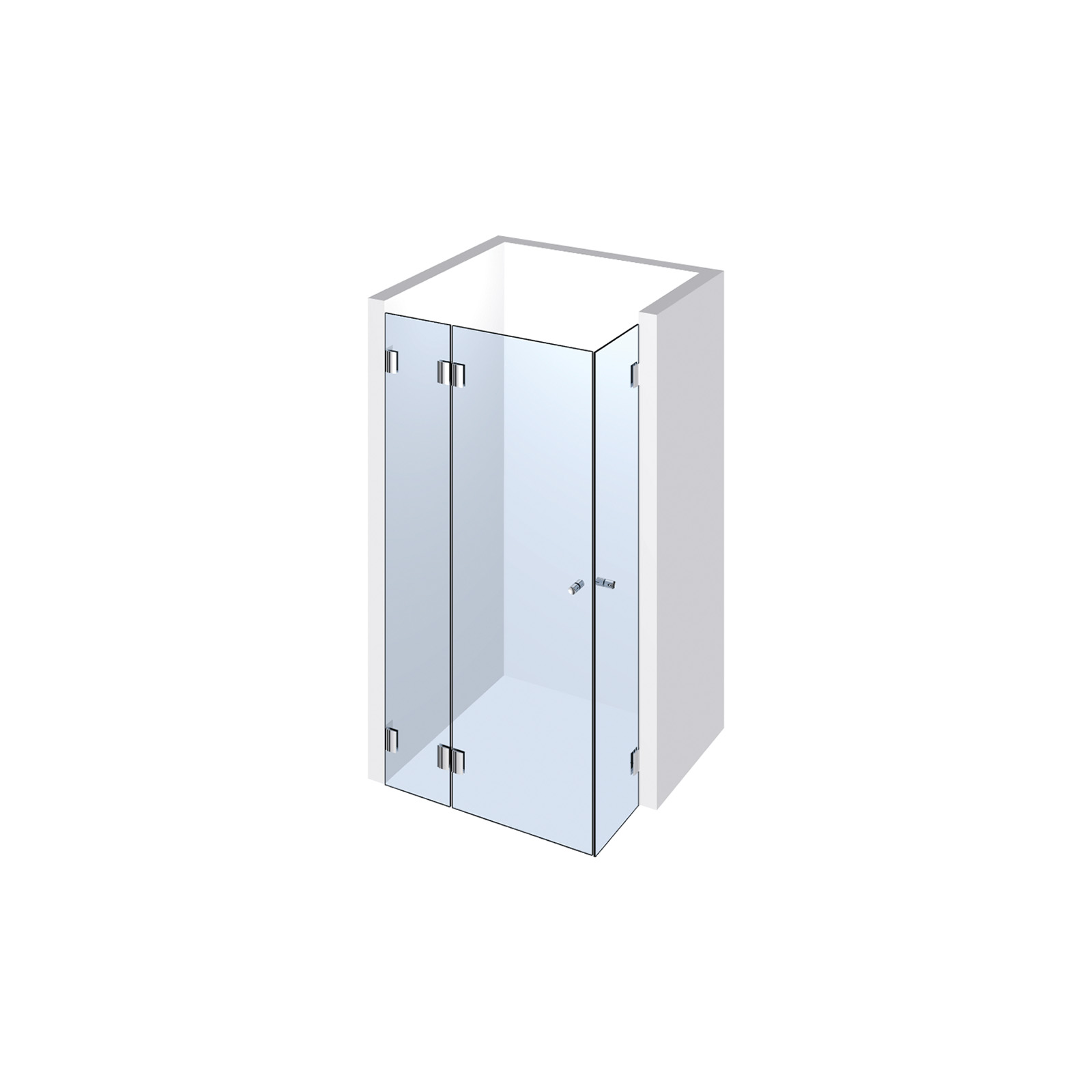 Echtglasdusche Typ 219
