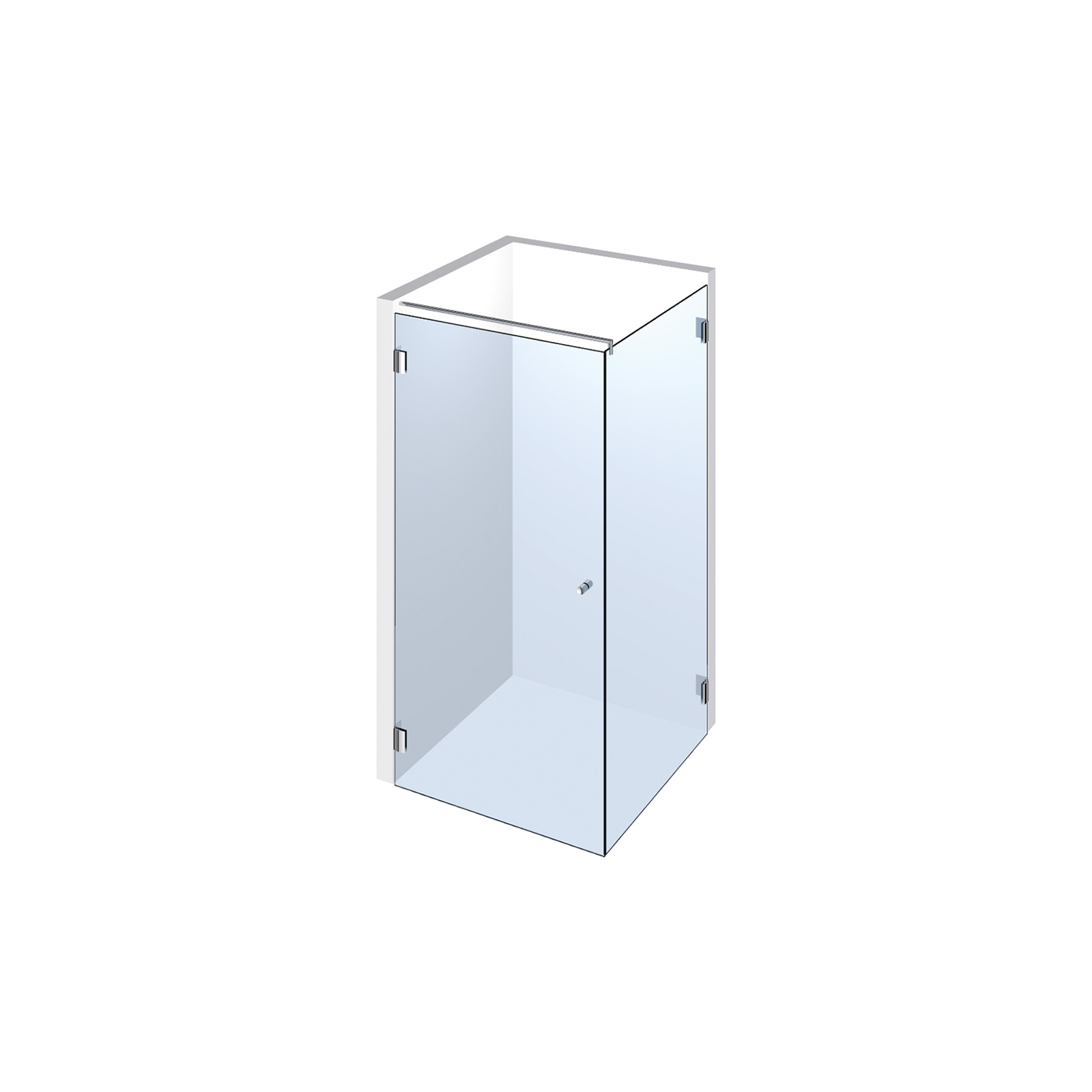 Echtglasdusche Typ 201