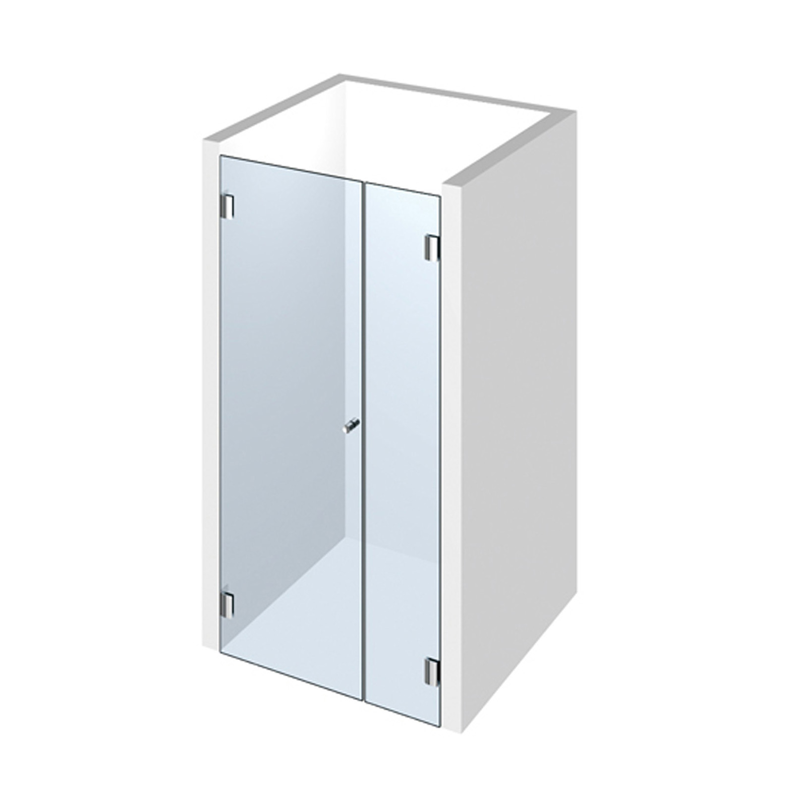 Echtglasdusche Typ 108