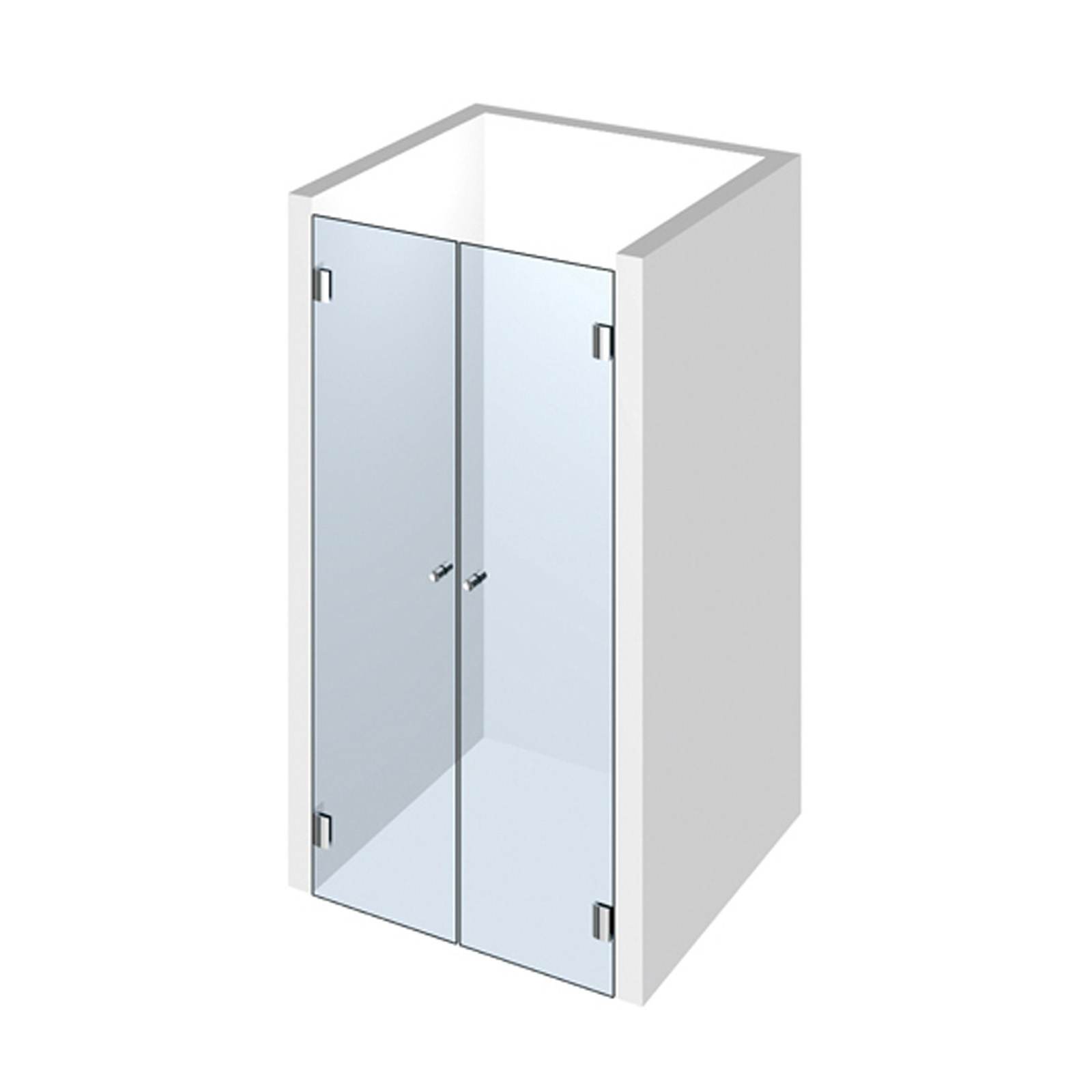Echtglasdusche Typ 109