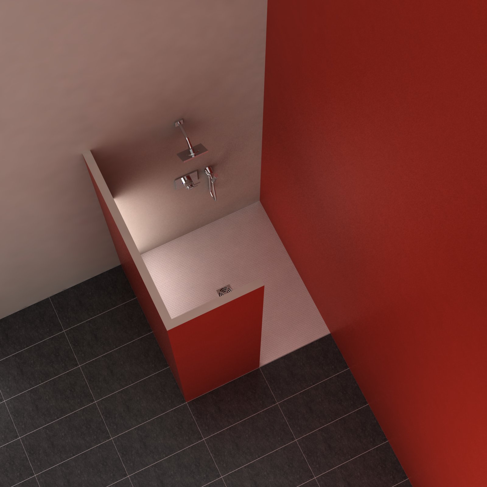 Standarddusche 1 120x120 cm