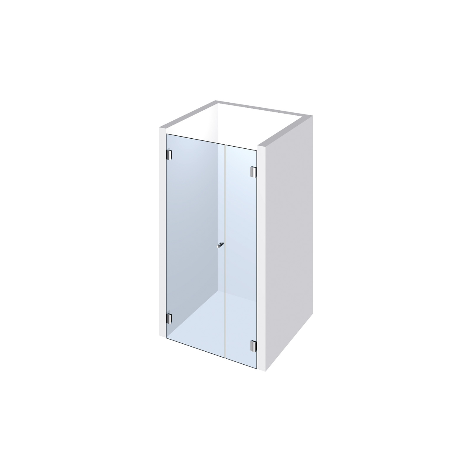 Echtglasdusche Typ 102