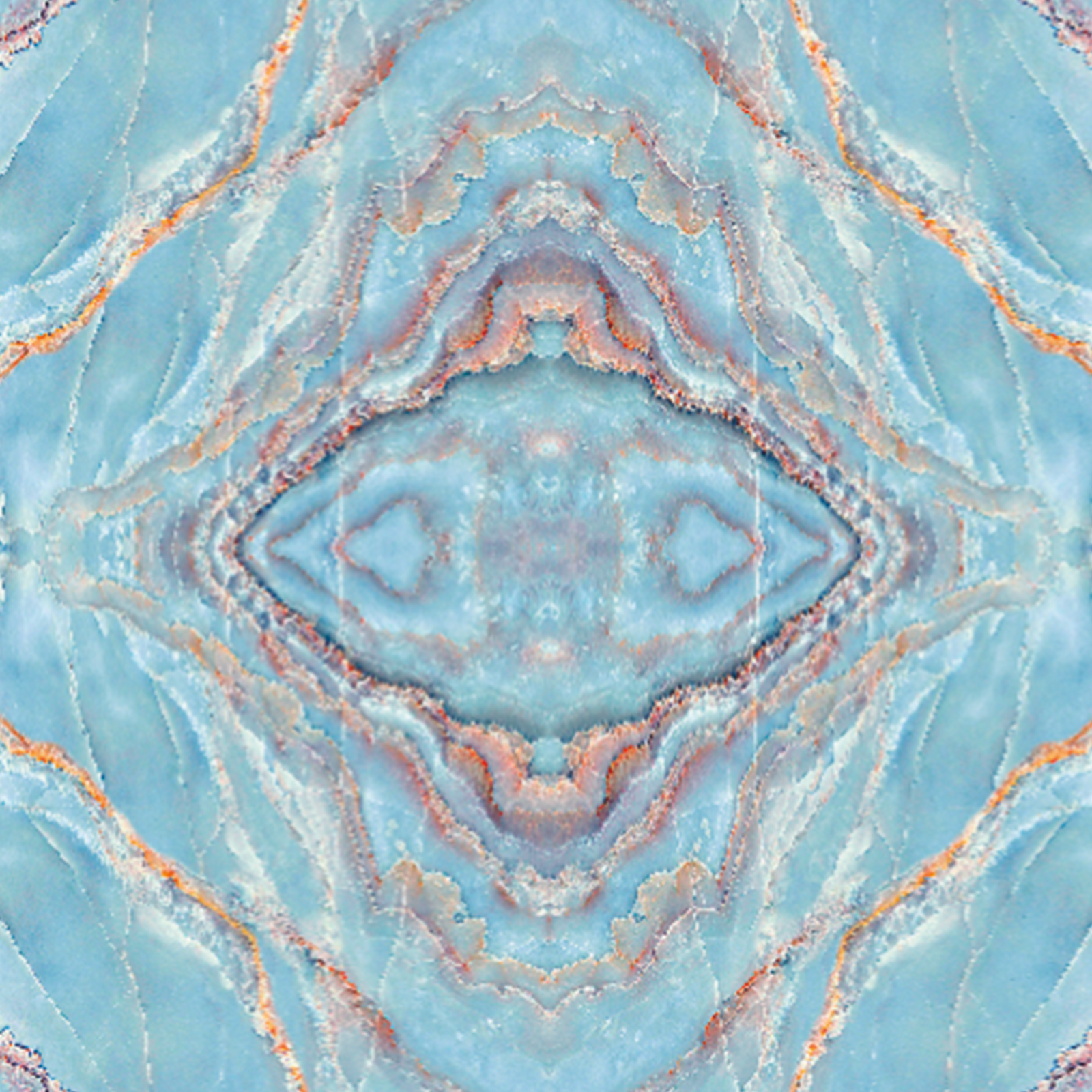 Mirrored Marble Turquoise